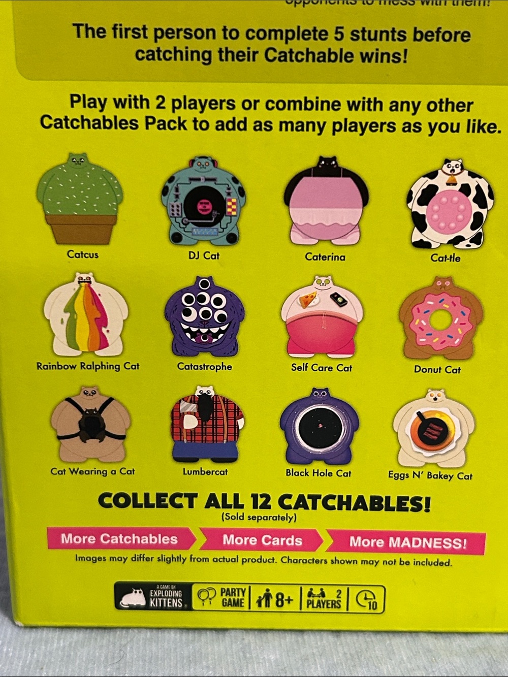 Exploding Kittens Catchables Cat-TLE DJ Cat Game - Picture 6 of 17